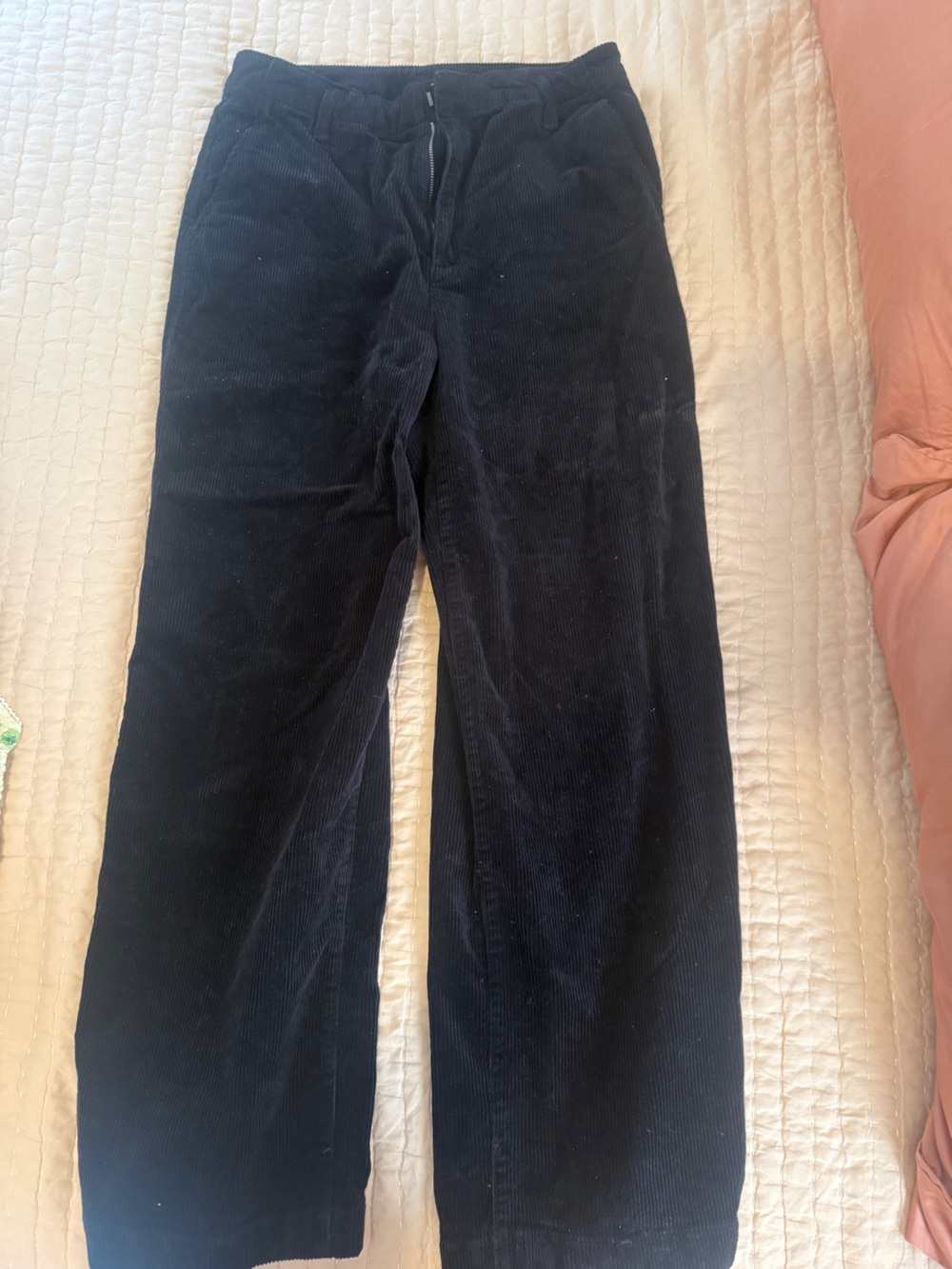 GAP Men's Navy Black Corduroy Trousers